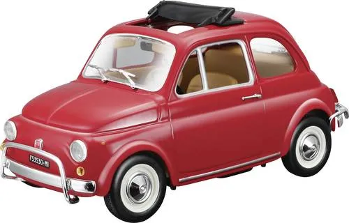 Burago B18-22099 FIAT 500L Modellauto 1:21, detailgetreu und ideal für Sammler und Autoliebhaber -