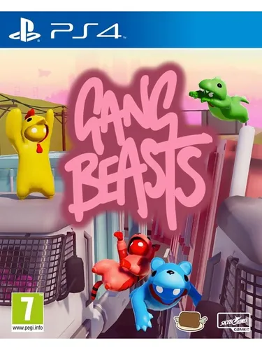 Take-Two Interactive Gang Beasts für PS4 - Multiplayer-Partyspiel für PS4 mit witzigen Kämpfen in der bunten Welt von Beef City. Ideal für bis zu 4 Spieler lokal oder 8 online – bring Spaß in jede Spielrunde!