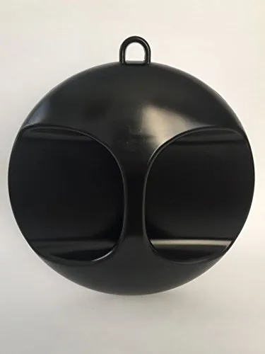 ELEGANT Handspiegel schwarz