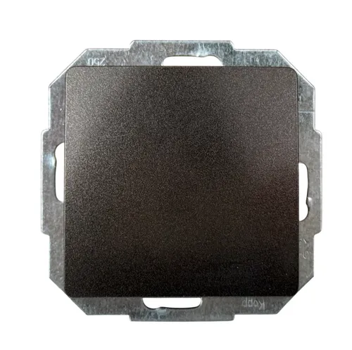 Kopp Paris Aus- Wechselschalter 4er Set Unterputz Braun - Praktisches 4er Set Unterputz-Wechselschalter in elegantem Braun, ideal für eine moderne und funktionale Raumgestaltung.