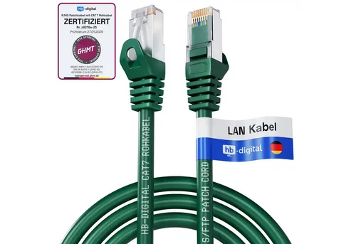 Netzwerkkabel Grün von HB-DIGITAL