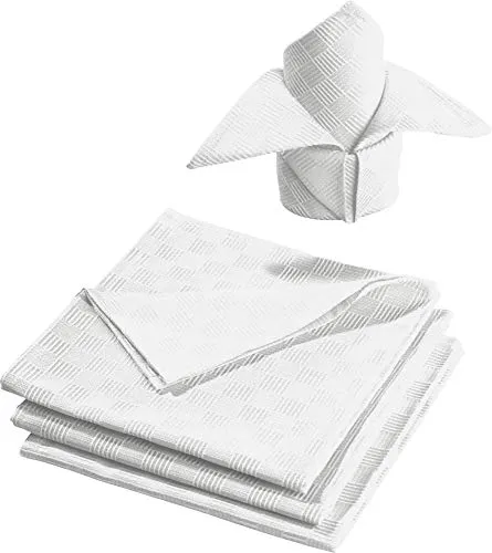 Stoffservietten Weiß von Erwin Müller