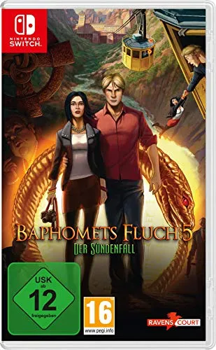 Baphomets Fluch 5: Der Sündenfall Standard für Nintendo Switch - Detektiv-Adventure-Spiel mit USK ab 12 Jahren, ideal für Fans spannender Rätsel und packender Geschichten auf der Nintendo Switch.