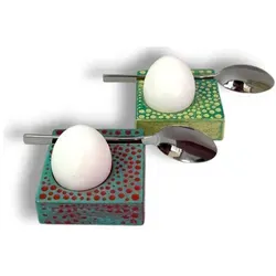 Ja-unendlich TAMAGO Gusseisen Eierbecher 2er Set