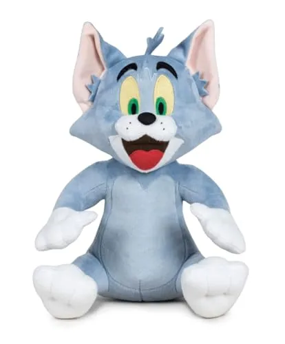 Teddys Rothenburg Kuscheltier Kater Tom von Tom und Jerry 20 cm blaugrau Plüschkater