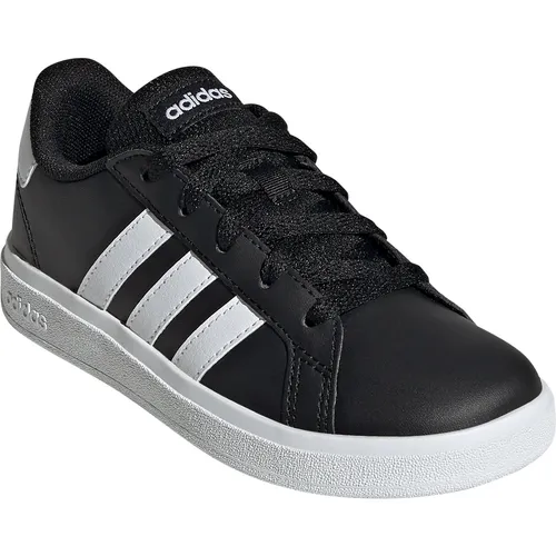 adidas Grand Court 2.0 Kinder Sneaker in schwarz von adidas
