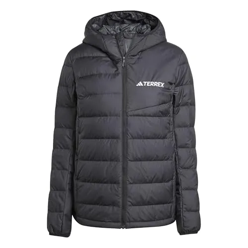 adidas Terrex Multi Light Down Climawarm Hooded Jacket S - Funktionsjacke für Damen mit 80/20 Daunenfüllung für optimale Wärme und Komfort beim Wandern, aus 100% recyceltem Polyester für nachhaltigen Schutz gegen Wind und Wetter.