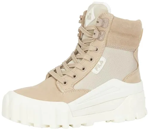 GRUNGELUTION mid wmn- Feather Gray-Marshmallow-42 in beige von FILA