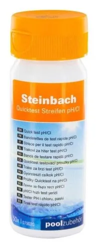 Quicktest Streifen pH/Cl für PH-Wert und Chlor Pool Wasserpflege