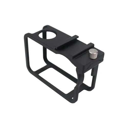 Shockproof Camera Cage Schutzrahmen für DJI Osmo Action 6 Kamera Zubehör Schwarz