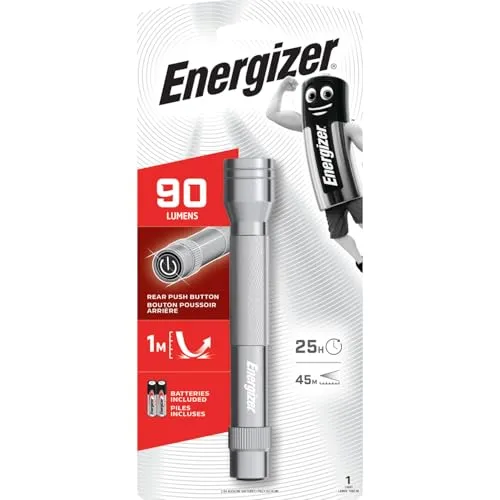 Energizer Emergency Metal LED Taschenlampe – 300 lm