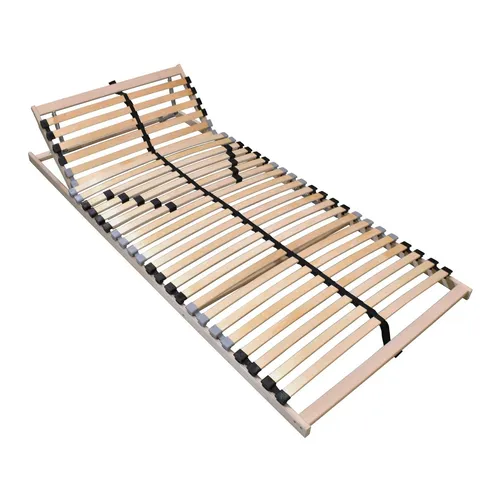 Coemo 7-Zonen Lattenrost ERGO K 100x210 - Lattenrost mit 7 Zonen und verstellbarem Kopfteil für optimalen Schlafkomfort, 30 flexible Leisten sorgen für individuelle Körperunterstützung.