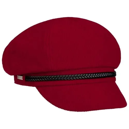 Seeberger Schiebermütze rot - stilvoll und bequem - Hochwertige Schiebermütze aus 100% Polyester in der eleganten Farbe 22-vino. Ideal für modische Akzente und optimalen Tragekomfort.