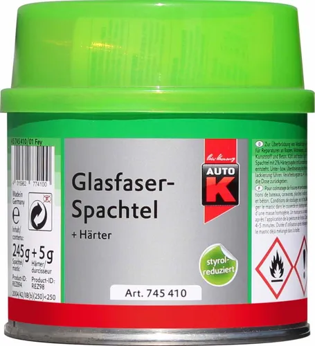 Auto-K Glasfaserspachtel + Härter 250g von Auto-K
