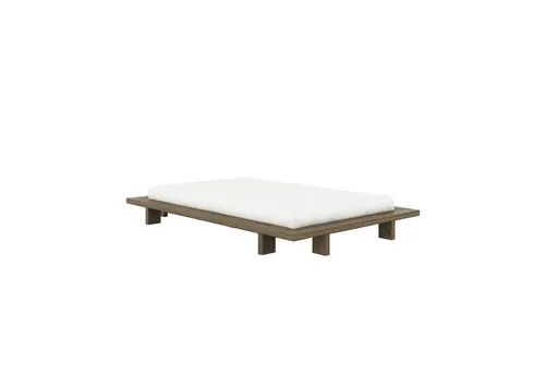 Karup Design Futonbett Bettgestell JAPAN BED Futonbett aus FSC®-zertifiziertem Massivholz (Mit Lattenrost), zeitlos, bequem & in mehreren Farben und Größen erhältlich