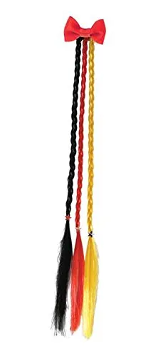 KarnevalsTeufel Deutschland Haarschmuck Haarklammer Schwarz-Rot-Gold