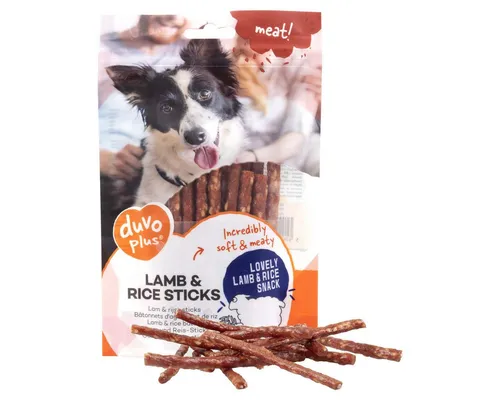 DUVO+ Hundesnack Lamm und Reis-Sticks, für: Hund