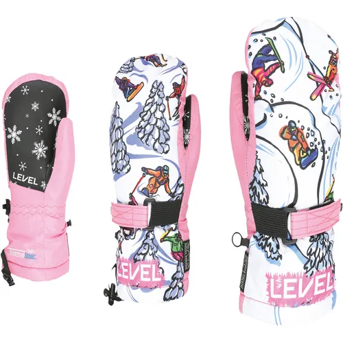 Level Kinder Handschuhe (Größe S, rosa)