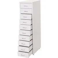 PROREGAL Rollcontainer Housten 110x28x41cm in weiß von PROREGAL®