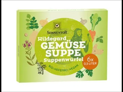 Sonnentor  3x Gemüse Suppenwürfel Hildegard 60g