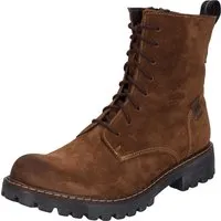Josef Seibel Marta 02 Stiefelette - Wanderschuhe aus hochwertigem Veloursleder, mit praktischen Reißverschluss und herausnehmbarer Einlegesohle für individuellen Komfort – ideal für Herbst und Winter.