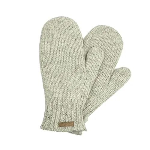 Gestrickte Fäustlinge in großer Grösse