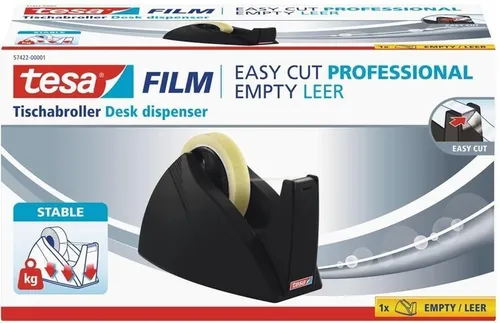 tesa Tischabroller Easy Cut schwarz von tesa