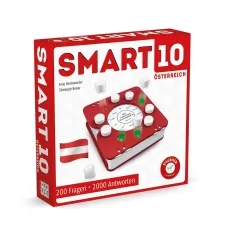 Smart 10 Österreich - 200 Fragen für Spielspaß - Gesellschaftsspiel mit 200 spannenden Fragen, ideal für Quizliebhaber und gesellige Abende mit Freunden oder Familie