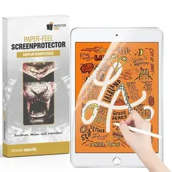 Protectorking Paperfeel Displayschutz für iPad Pro 12.9 (2015/2017) - Maximaler Schutz für dein iPad-Display! Die Paperfeel Folie verwandelt dein Gerät in eine digitale Leinwand und bietet eine matte, entspiegelt Oberfläche für ungestörtes Schreiben und Skizzieren.