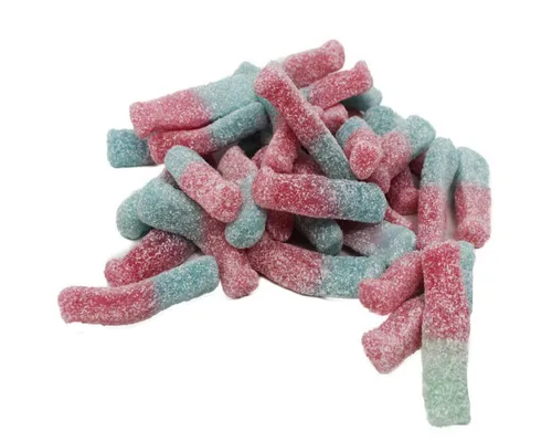 Fruchtgummi Bären & Co. Süßigkeit, Fruchtgummi saure Bubblegum Flaschen mit Kaugummi Geschmack 1000g
