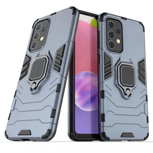 Hülle für Samsung Galaxy A33 5G, Schutzhülle Handy Tasche Ring Case Cover Bumper