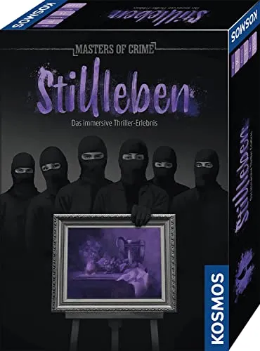 KOSMOS 683870 Masters of Crime Stillleben - Immersives Krimi-Spiel für 1-6 Spieler ab 14 Jahren, löst gemeinsam den Kunstraub des Jahrhunderts!