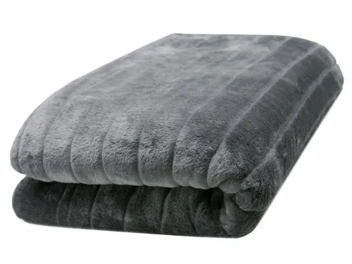 ZOLLNER Wohndecke, extra flauschig, 150 x 200 cm - Bettdecken – Die hochwertige Kuscheldecke aus 100% Polyester sorgt für wohlige Wärme und ist ideal für gemütliche Stunden im Wohnzimmer oder Schlafzimmer. Pflegeleicht und perfekt für drinnen und draußen!