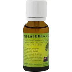 Melaleuka Öl Biologischer Anbau 20 ML - Arzneimittel mit natürlichen Inhaltsstoffen, ideal zur Unterstützung der Hautpflege und für eine gesunde Atemwege.