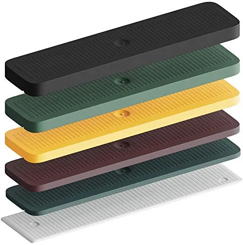 INNONEXT® Abstandshalter | Verglasungsklötze | 24 x 100 mm, 300 Stück Mix | Made in Germany | im Set: 1, 2, 3, 4, 5, 6 mm | Unterlegplatten, Abstandshalter, Distanzklötze aus Kunststoff, Abstandhalter