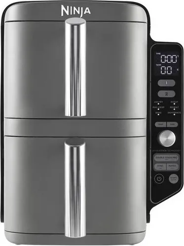 NINJA Heißluftfritteuse Double Stack XL