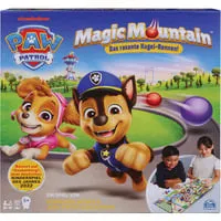 Spin Master PAW Patrol - Magic Mountain, Familienspiel - Geschicklichkeitsspiel für 2-6 Spieler ab 6 Jahren, kooperatives Rennen gegen Bürgermeister Besserwisser, ideal für spannende Familienspieleabende.