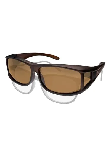 ActiveSol Überzieh-Sonnenbrille Classic, Herren, Polarisiert - Sportbrille für Brillenträger mit UV400 Schutz, ideal zum Autofahren und Fahrradfahren. Blitzschnelles Aufsetzen über Korrekturbrillen, mit polarisierten Linsen für reduzierte Blendung und Seitenfenstern für zusätzlichen Blendschutz.
