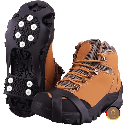 Eissteigeisen mit TPE-Gummi | kompakt & rutschfest