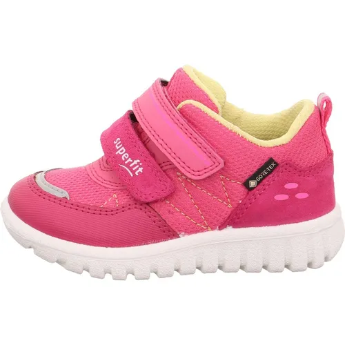 Superfit SPORT7 Mini pink/gelb (5500) 32 - Sneaker für Mädchen, ideal für Freizeit und Camping, mit wasserdichter GORE-TEX Membrane für besten Komfort und Atmungsaktivität.