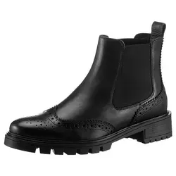 ara Damen Tulsa Chelsea-Stiefel, Schwarz, 41 EU - Wanderschuhe mit Wechselfussbett und High Soft-Technologie für optimalen Tragekomfort und Unterstützung.