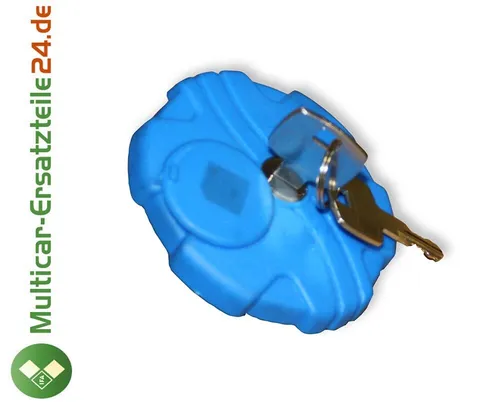 Multicar M22 M24 M25 Tankdeckel Blau, abschließbar