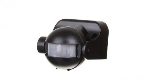 Czujnik ruchu 180° IP44 in schwarz von duwi international