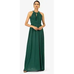 Kraimod Abendkleid mit kleinem Schlitz im Bereich der Brust grün 38