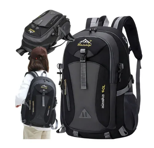 VERK GROUP Rucksack Sportrucksack 40L – Rucksack für Wandern, Trekking, Camping & Outdoor