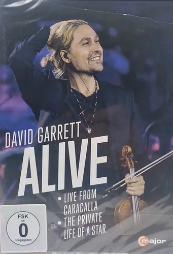 David Garrett: Alive – 2 DVDs mit Live-Konzert & Star-Dokumentation - Erleben Sie das mitreißende Live-Konzert aus Caracalla und einen spannenden Einblick in das Leben des Stars. Perfekt für Musikliebhaber und Fans!