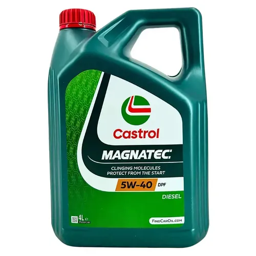 Motoröl CASTROL Magnatec Diesel 5W40 4L in grün von Castrol