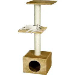 Flamingo Kratzbaum Charbonel beige - Stylischer Kratzbaum in beige, ideal für Katzen zur Krallenpflege und zum Spielen, perfekt für jedes Zuhause.