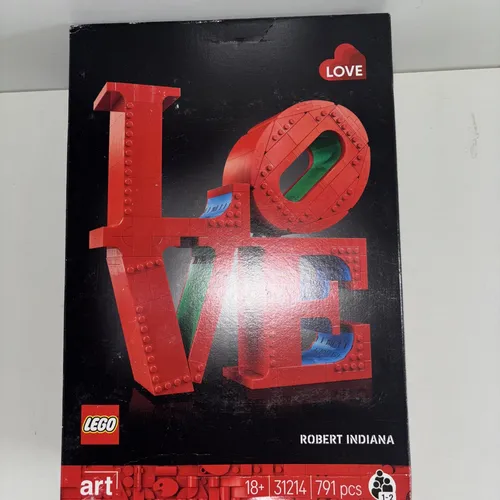 LEGO ART LOVE (31214) - Kreatives Bauvergnügen für Kunstliebhaber - LEGO (R) Komplette Sets & Packs, 791 Teile für ein einzigartiges Kunstwerk, ideal für Erwachsene ab 18 Jahren.