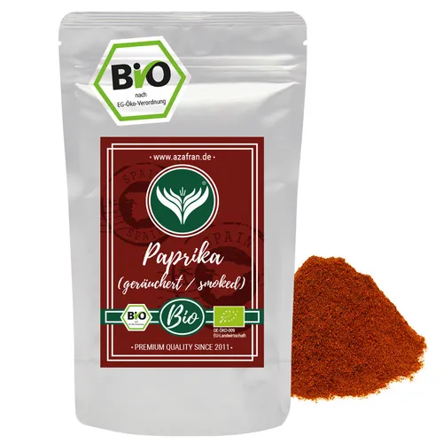 Paprika | Paprikapulver (geräuchert süß) 500g aus Spanien